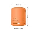 Sony SRS-XB100 Portable Wireless Speaker - Orange thumbnail 2