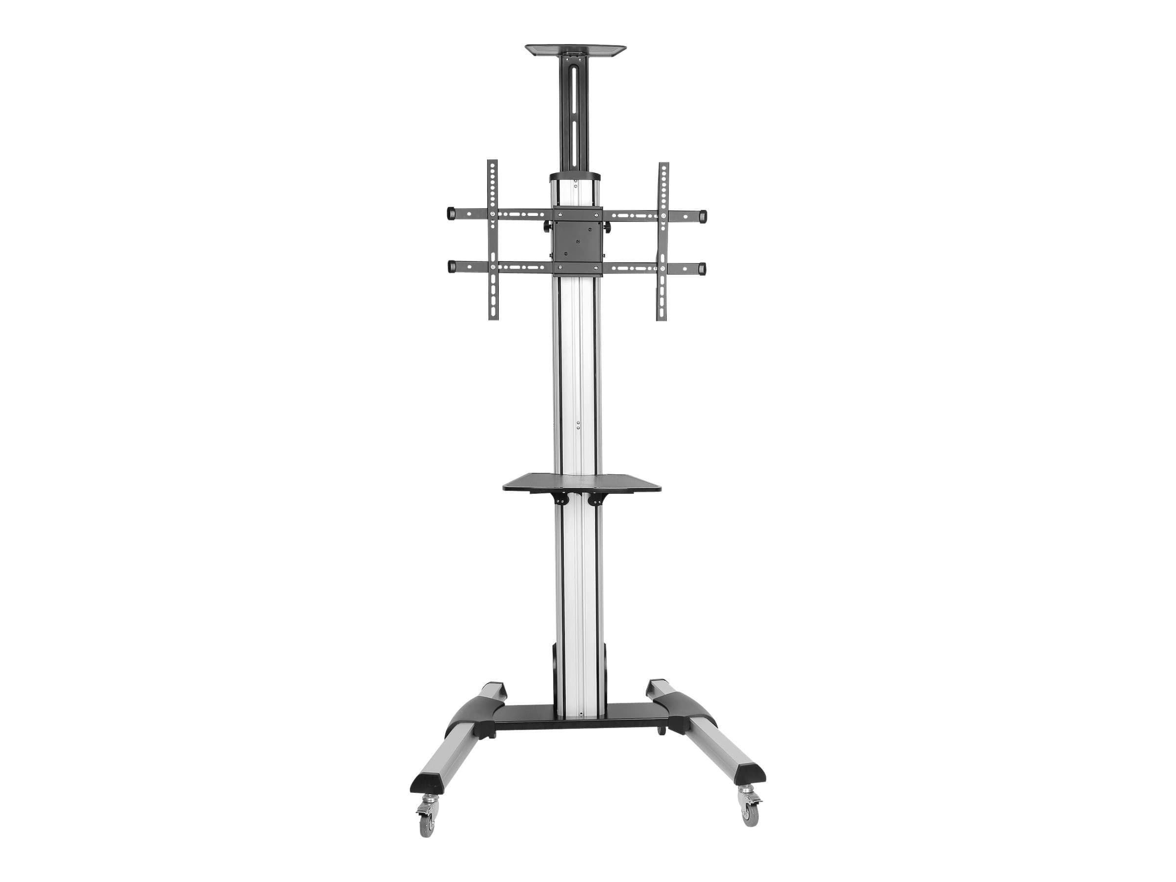 StarTech STNDMTV70 TV Cart Black Silver