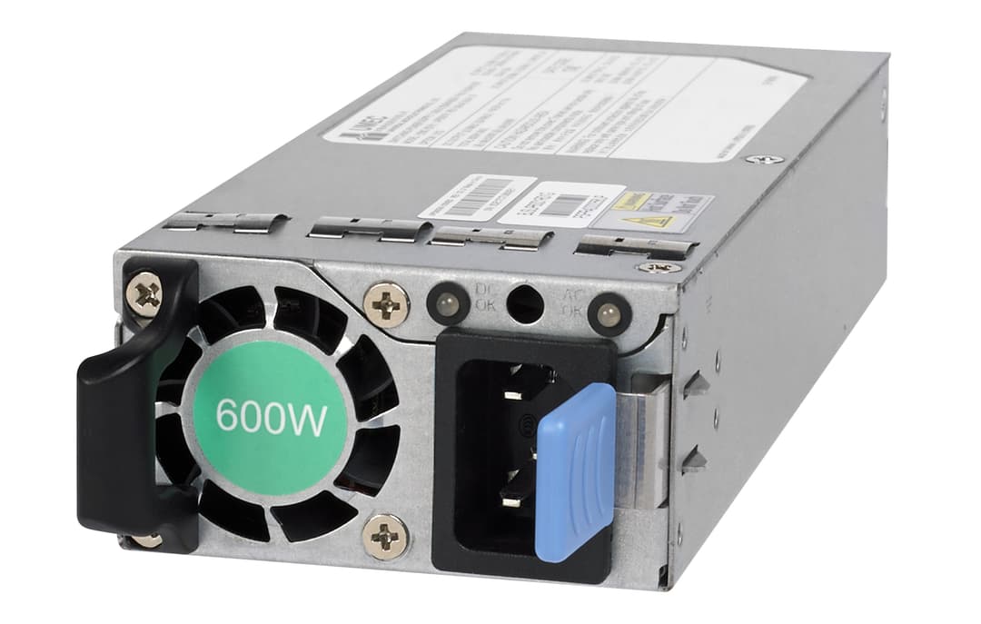 NETGEAR APS600W power supply unit 600 W Silver - Image 1