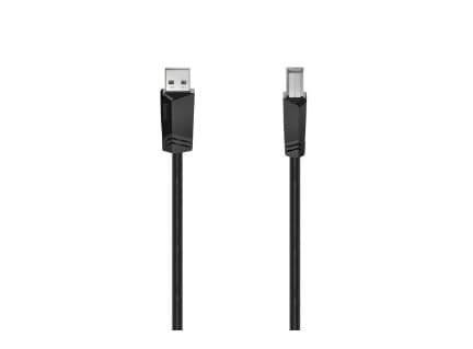 Hama USB 2.0 USB-A to USB-B Cable 480 Mbit/s Black - 1.5 m - Image 1