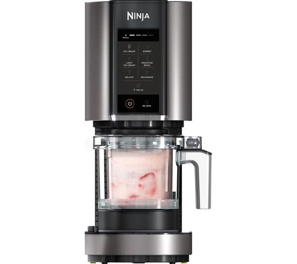 Ninja CREAMi NC300UK Ice Cream Maker Black & Silver