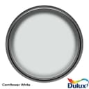 Dulux Easycare W&T Matt Paint Cornflower White - 2.5L thumbnail 5