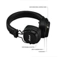 Marshall Major V Wireless On-Ear Headphones - Black thumbnail 6