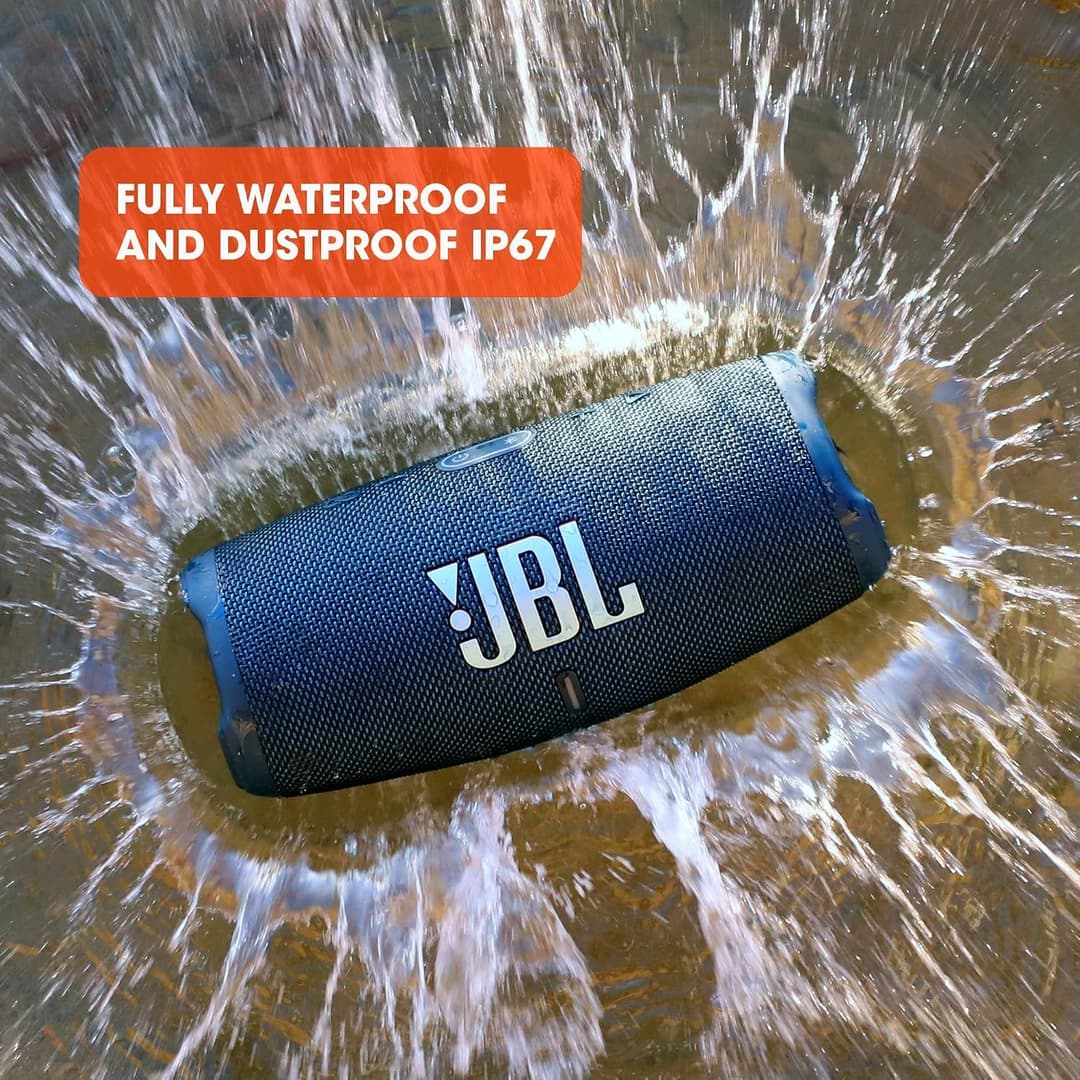 JBL Charge 5 Bluetooth Speaker White - Image 3