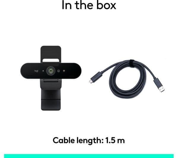 Logitech Brio Webcam Graphite - Image 2