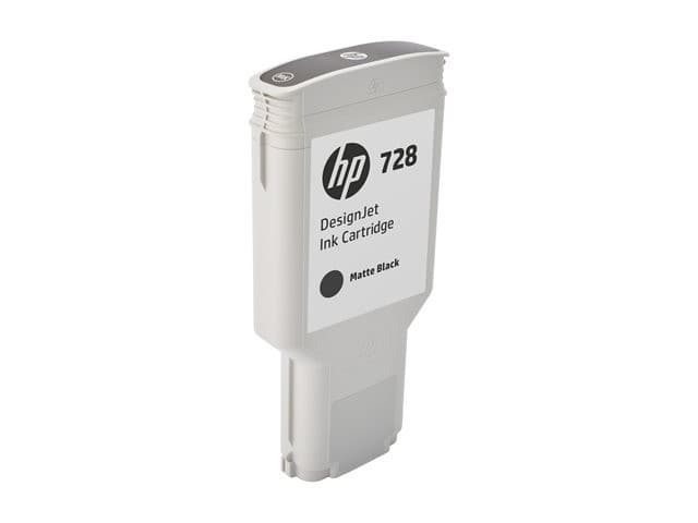 HP 728 Original DesignJet Ink Cartridge 300ml - Matte Black - Image 3