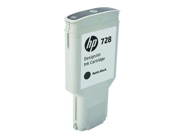 HP 728 Original DesignJet Ink Cartridge 300ml - Matte Black - Image 4