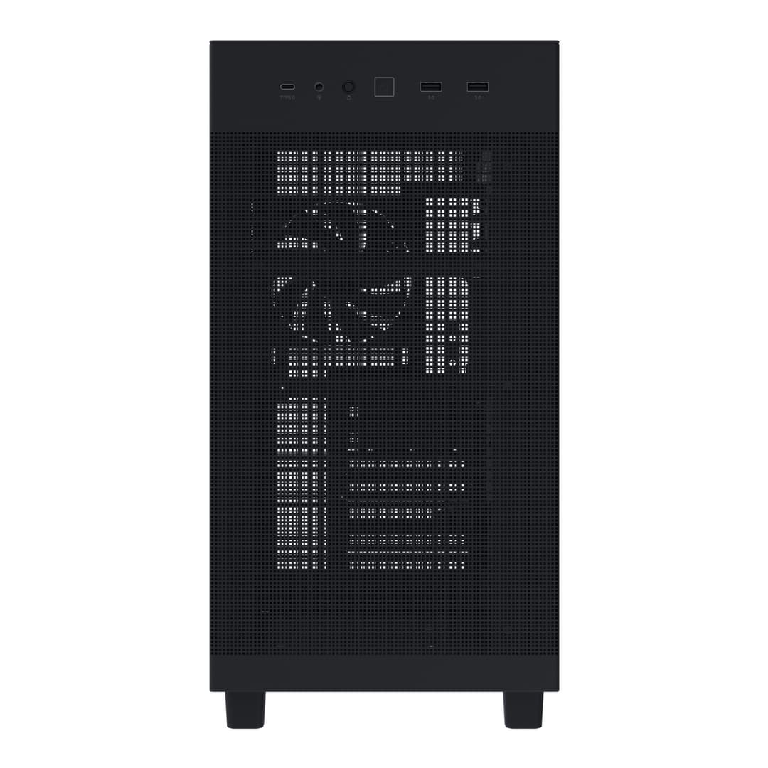 ASUS Prime AP303 Tempered Glass Mid-Tower PC Case - Black - Image 2