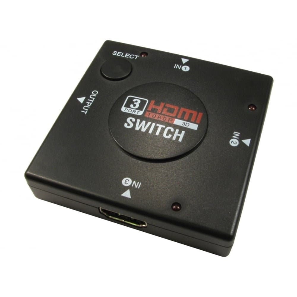 NEWlink NLHDMI-SW3 3 Port Full HD HDMI Auto Switch