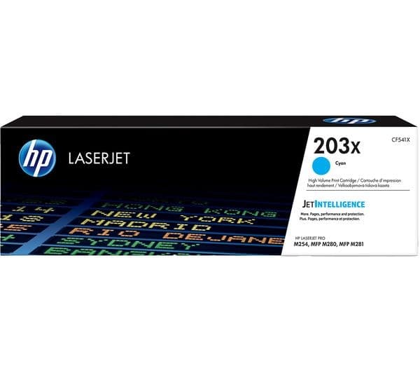 HP 203X Original Cyan Toner Cartridge