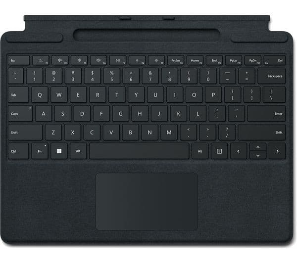 Microsoft Surface Pro 9, 8 or X - Signature Type cover - Black