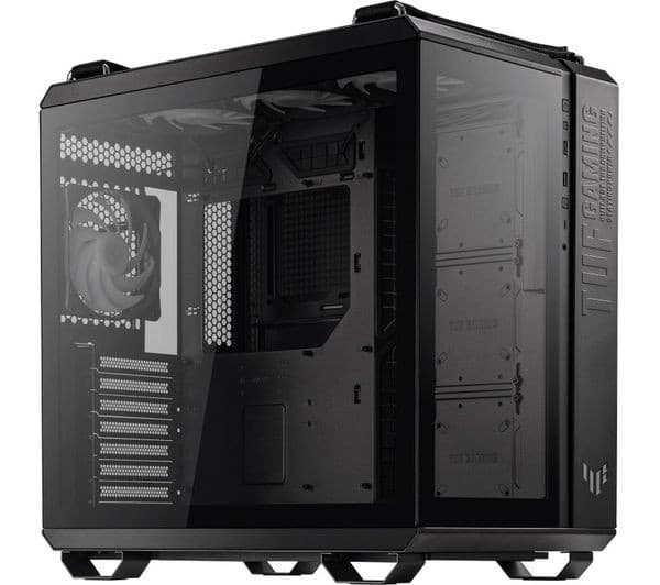 ASUS TUF GT502 Plus ATX Mid-Tower PC Case - Black - Image 1