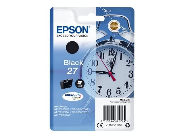 Epson 27 - black - original - ink cartridge - Image 1