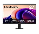 LG 27U631A-B.AEKQ 27 Inch QHD IPS Monitor 100Hz HDR10 USB-C 15W - Black thumbnail 1