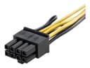 StarTech 6 Pin to 8 Pin PCIe Power Adapter Yellow thumbnail 4