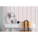 Arthouse Esselle Squiggle Striped Wallpaper - Multicoloured thumbnail 1
