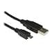 Black Micro USB 2.0 Cable - 50 cm thumbnail 2