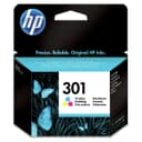 HP 301 Original Ink Cartridge - Colour thumbnail 1