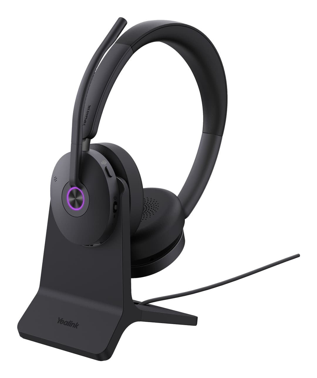 Yealink BH74 Bluetooth ANC Headset with Stand USB-C/A - UC - Image 2