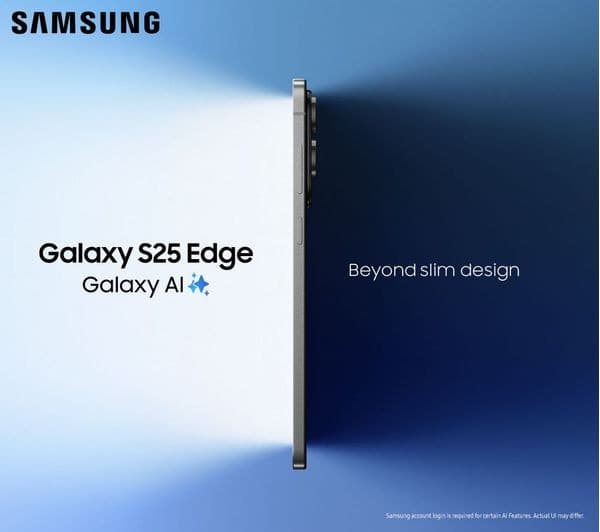 Samsung Galaxy S25 Edge 512GB Titanium Jetblack - Image 2