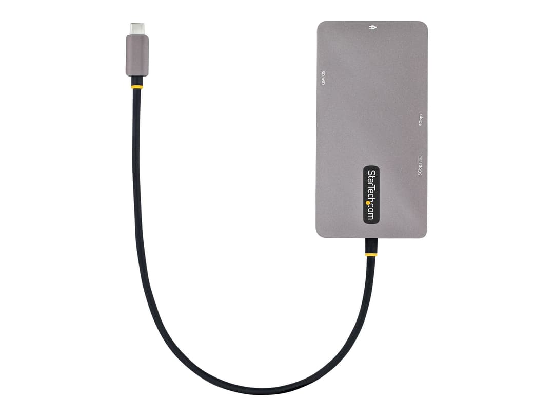 StarTech USB-C Multiport Docking Station Space Grey - Image 1
