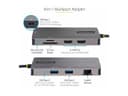 StarTech USB-C Multiport Docking Station Space Grey thumbnail 8