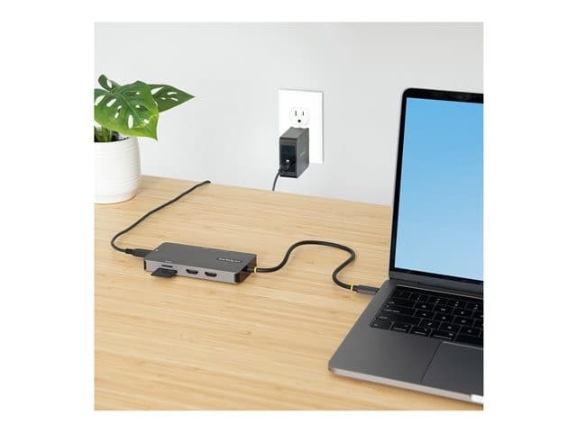 StarTech USB-C Multiport Docking Station Space Grey - Image 9