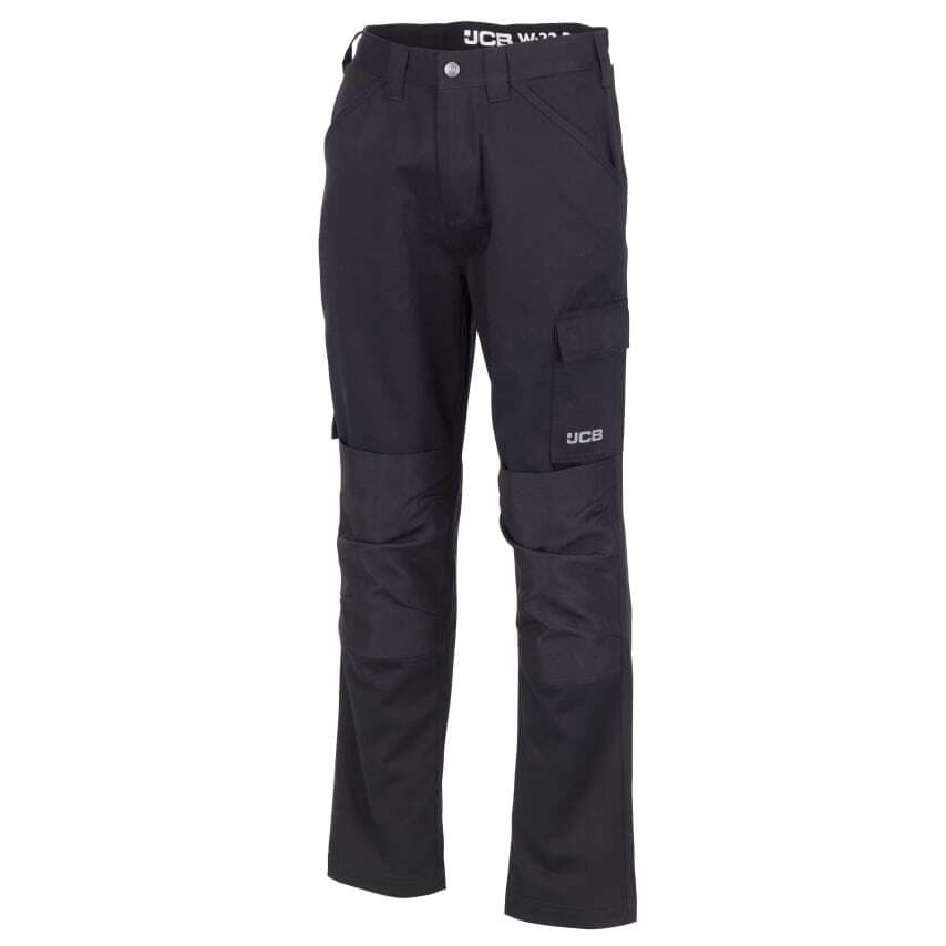 JCB Essential Black Trousers 34 DAO-34 - Image 1