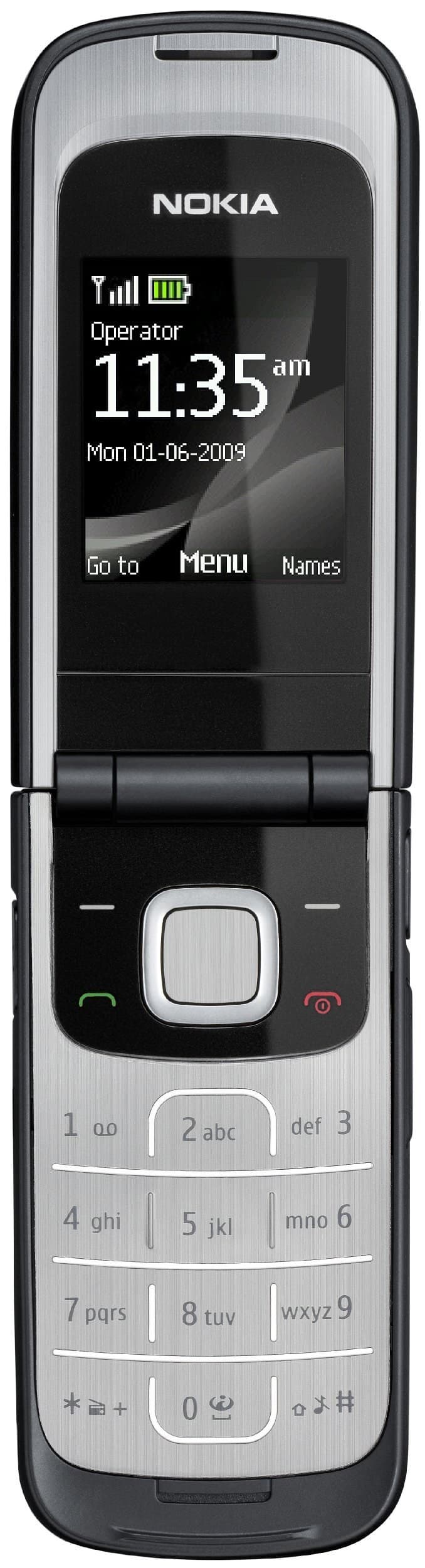 Nokia 2720 Fold Mobile Phone - Black - Image 2
