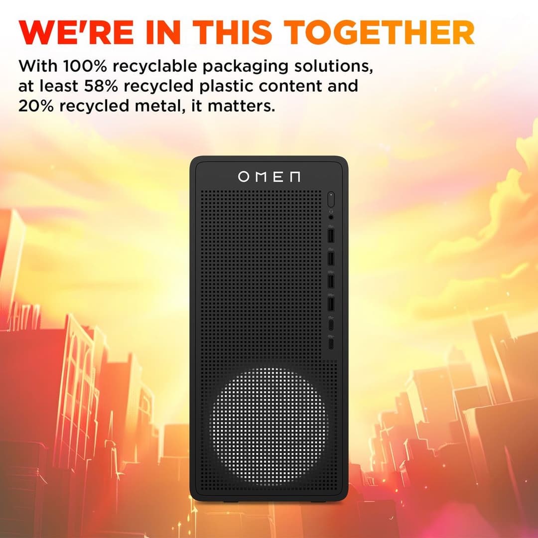 HP Omen R5 16GB 1TB RTX5060 Gaming Desktop PC - Image 7