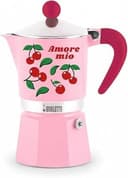 Bialetti Amore Mio Rainbow 3-Cup Moka Pot - Red thumbnail 4