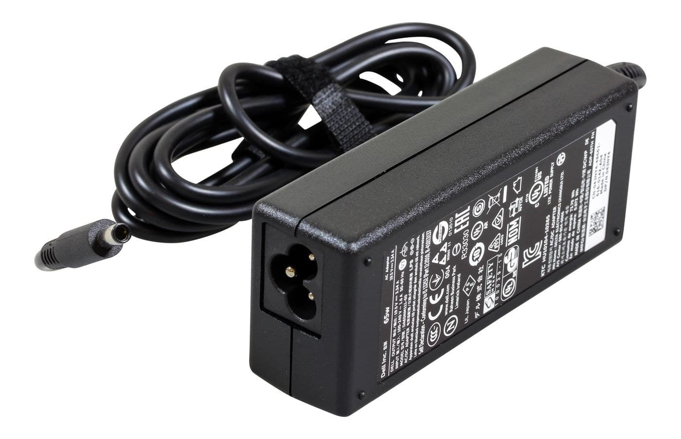 Dell 65W AC Adapter 19.5V 3.34A with 4.5mm Plug (MGJN9) - Black