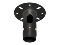 B-Tech System 2 BT7822 Ceiling Plate for 50mm Poles - Black - Image 1