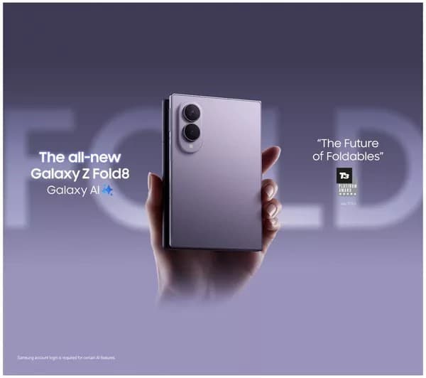 Samsung Galaxy Z Fold8 512GB Foldable Smartphone 16GB RAM - Lavender - Image 2
