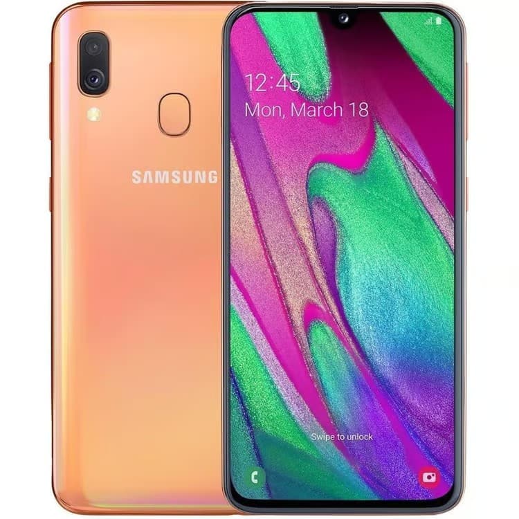 Samsung Galaxy A40 64GB - Coral - Image 1