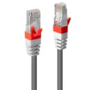 Lindy 2m Cat.6A S/FTP LSZH Network Cable, Grey thumbnail 1