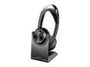 Poly Voyager Focus 2 Headphones Black thumbnail 1