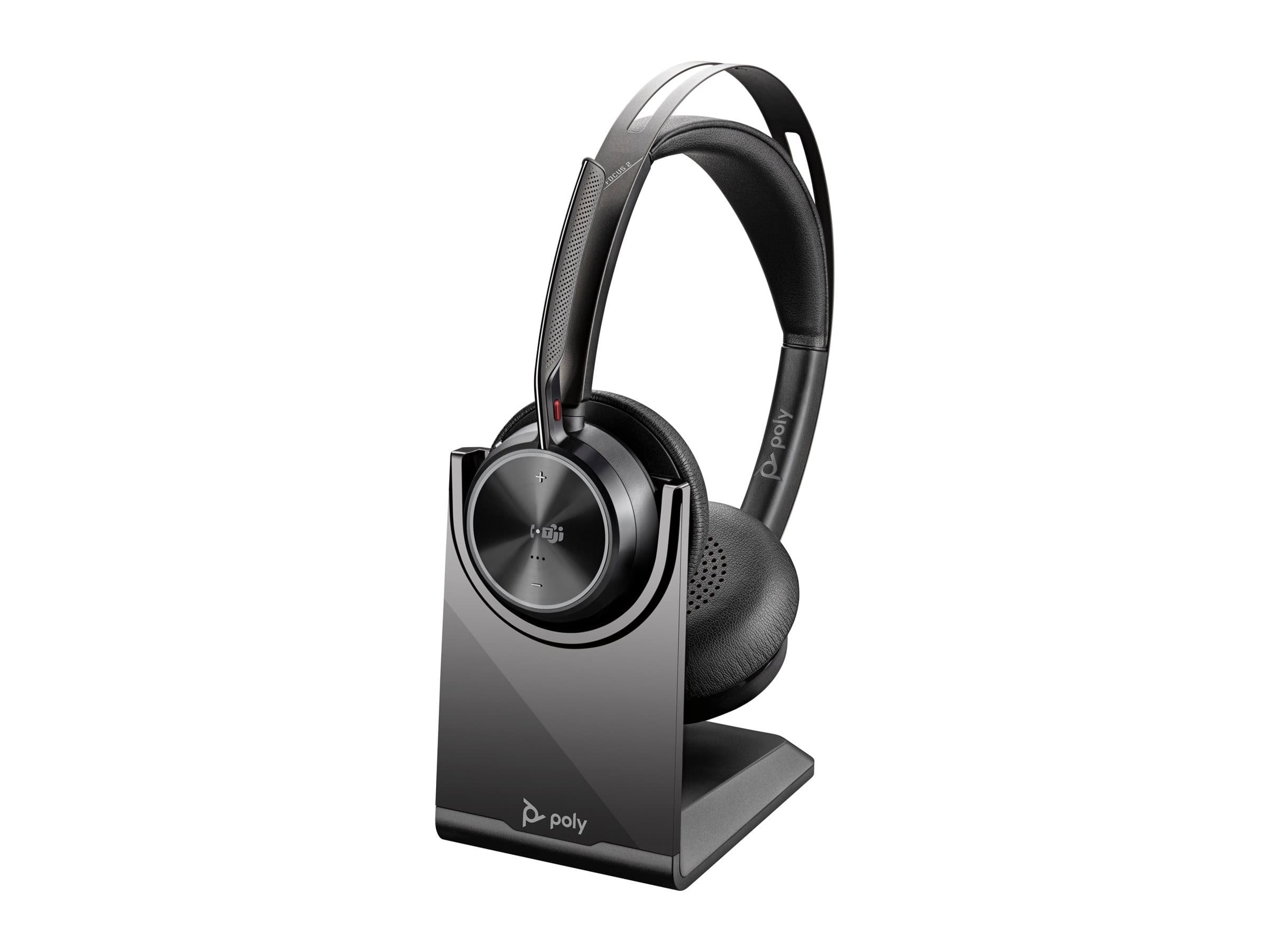 Poly Voyager Focus 2 Headphones Black