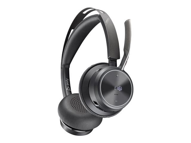 Poly Voyager Focus 2 Headphones Black - Image 3