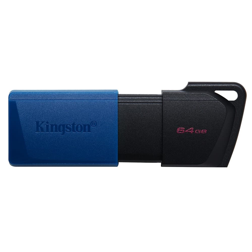 Kingston DataTraveler Exodia M USB 3.2 Gen 1 Flash Drive 64GB - Black/Blue