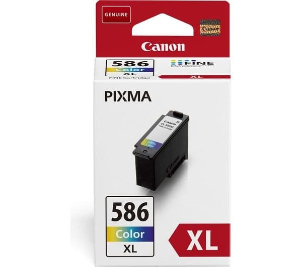 Canon CL-586 Tri-colour Ink Cartridge - XL (300 pages) - Image 1