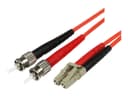 StarTech Fiber Optic Cable 1m OM2 LC/ST Orange thumbnail 1