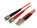 StarTech Fiber Optic Cable 1m OM2 LC/ST Orange thumbnail 3