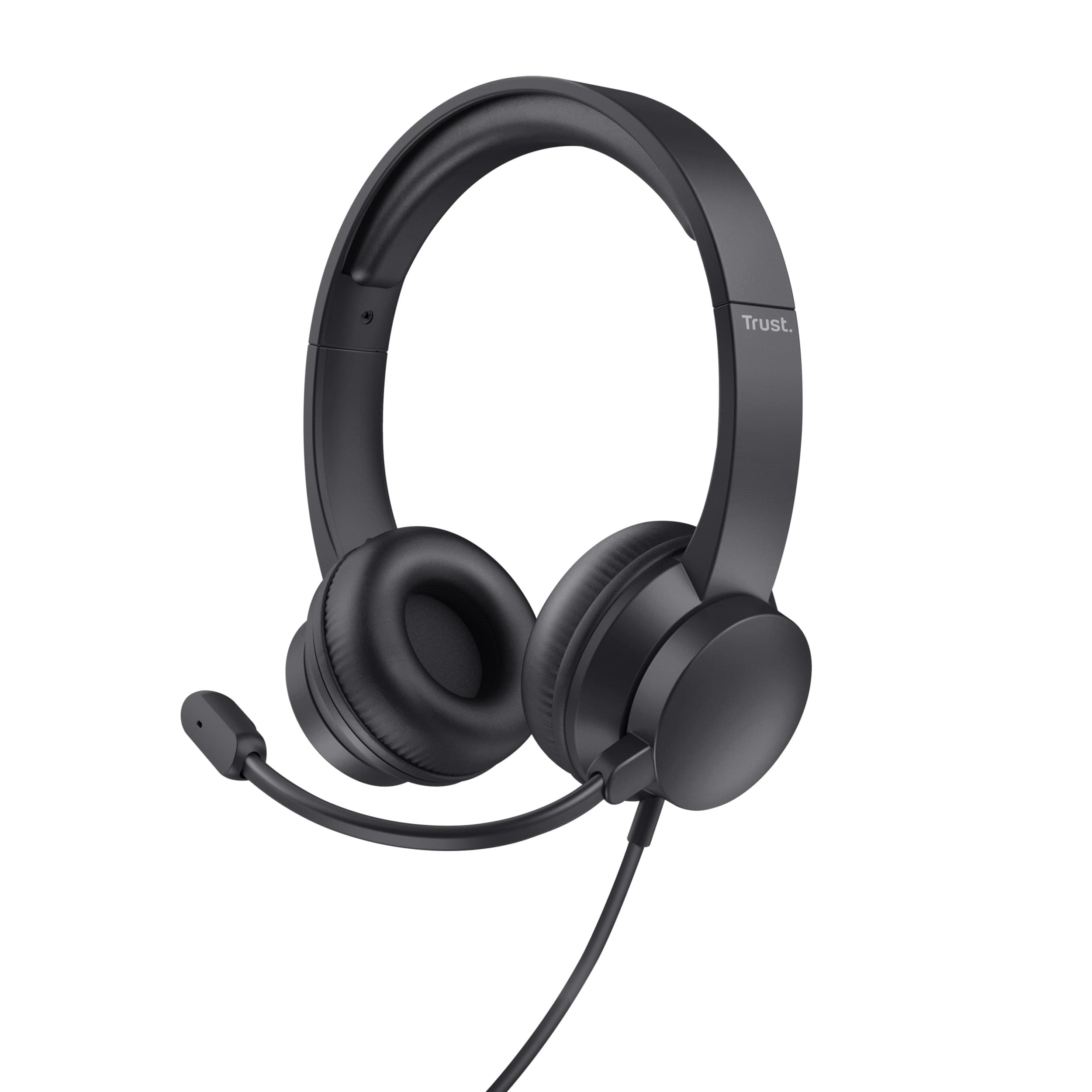 Trust HS-150 Headset Wired Head-band Office/Call center 3.5 mm Black