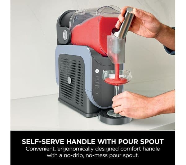 Ninja SLUSHi FS301UK Frozen Drink Maker 1.9L - Arctic Blue & Grey - Image 4