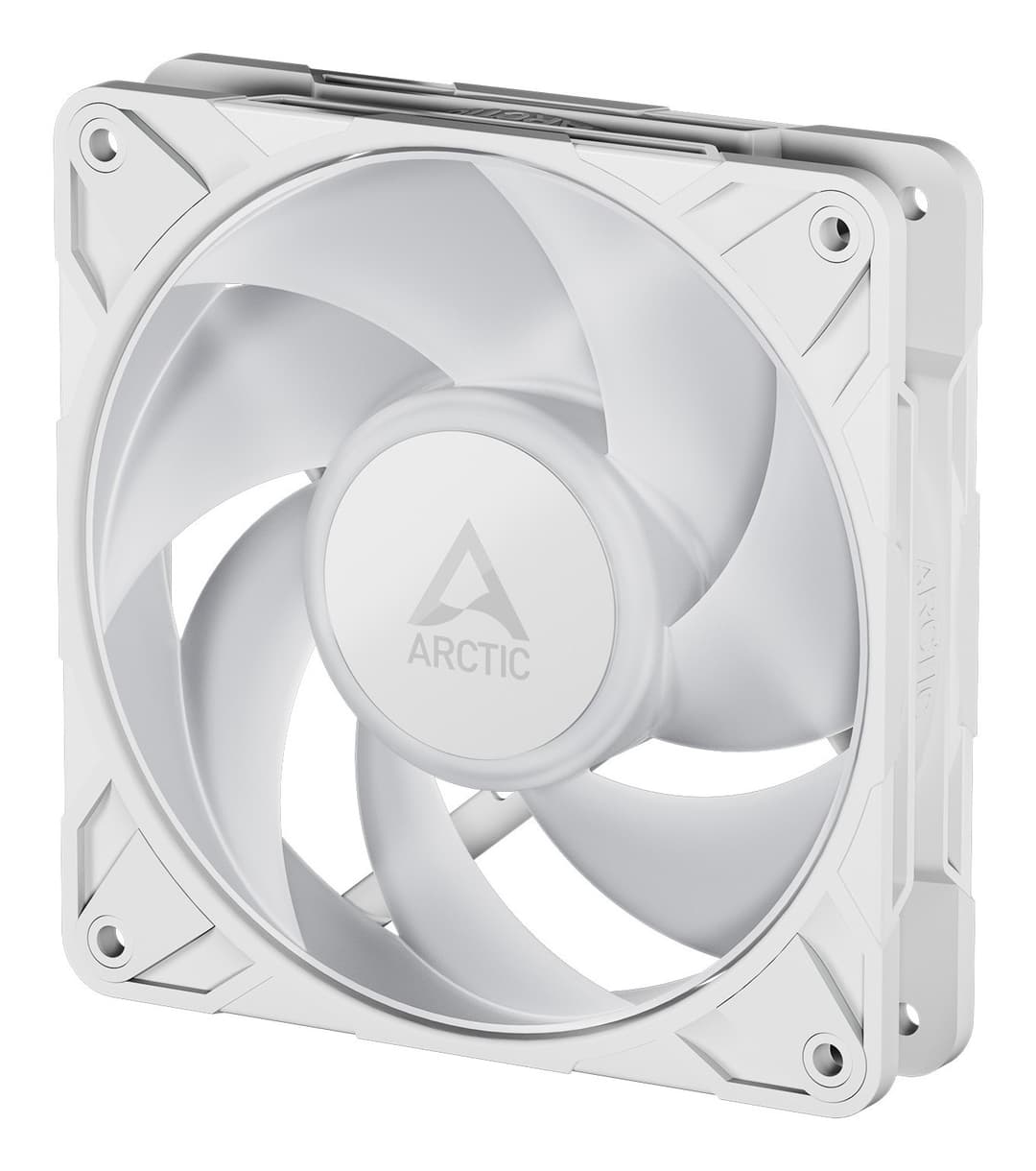 ARCTIC Freezer P12 Pro A-RGB (White) - 120 mm A-RGB PWM Fan with Cable Splitter - Image 3