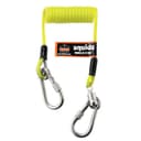 Ergodyne squids 3130S Coiled Cable Lanyard-2lbs  Lime  Standard thumbnail 1
