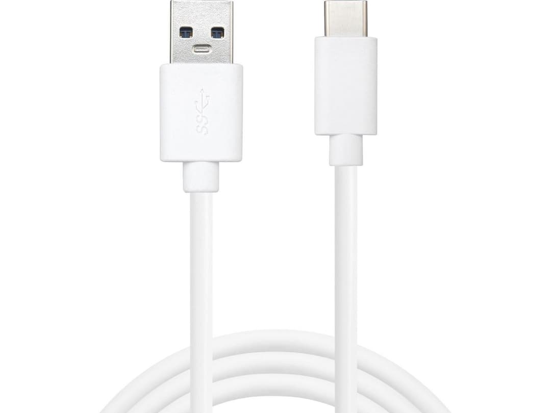 Sandberg USB-C to USB-A 2.0 SAVER Cable 1m White (336-15) - Image 1