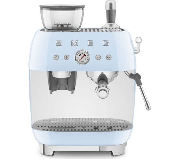 Smeg EGF03 Bean to Cup Coffee Machine Pastel Blue - Image 1