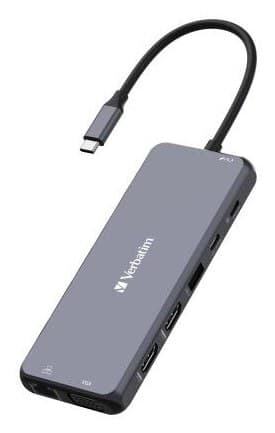 Verbatim 16105448 interface hub USB Type-C Grey - Image 1